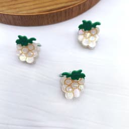 1/2/4 PCS Fruit Acetate Hairpin Cute Little Grab Strawberry Lemon Cherry Grape Bangs Broken Hairpin Top Clip Hair Accessories