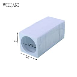3D Floating PE Film Jewelry Display Frame Stand Holder Box 10/Unit Portable Brooch Coin Medal Suspension Storage Collection Case