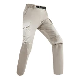 Men's Outdoor Pants with Big Pockets Elastic Quick Drying Pants Light Thin Summer Elastic Breathable Quick Casual Pants