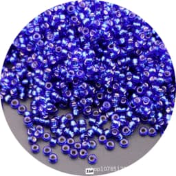 5g 1.5-4mm Transparent Cezch Silver Line Glass Beads 15/0 12/0 8/0 Spacer Seed Beads for Jewelry Making DIY Sewing Accessories