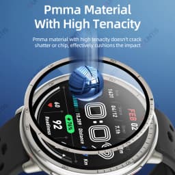 Screen Protector for Amazfit Active 2 3D Curved Screen Protector for Active 2 Ultra-HD Full Coverage Protective Film Accessories