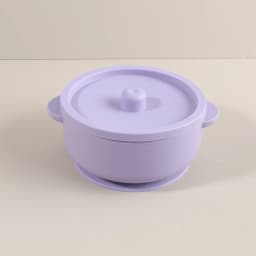 300ml Baby Training Bowl with Lid, 300ML 2-in-1 Stainless Steel & Silicone Feeding Set, Unbreakable Weaning Bowl