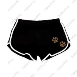 Gothic women's shorts aesthetically pleasing sexy retro unique geometric print cute kawaii Y2K Rock sweet everyday casual shorts