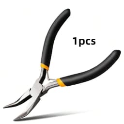 1pcs/4pcs Jewelry Pliers Tool Kit Includes Needle Round Wire Cutter And Curved Nose Pliers For Jewelry Beading Repair Supplies