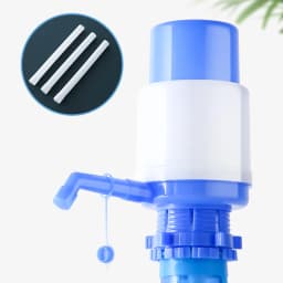 Water Bottles Pump Manual Hand Pressure Drinking Fountain Pressure Pump Water Press Pump with An Extra Short Tube Food Grade