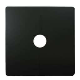 1 Pc Wall Split Flange Square Escutcheon Plate Water Pipe Wall Covers Reserved Drill Hole Panel Decor for Wires Faucets Pipes