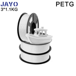 JAYO PETG/PLA Plus 2.0 3D Printer Filament 3 Rolls No Bubbles Smooth Multiple Colors 3D Filament Fit For FDM Printers 1 Roll/1.1