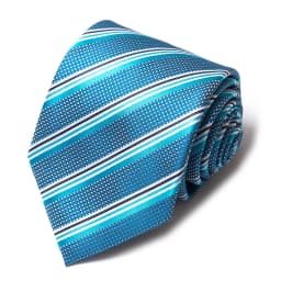 NEW 8cm Tie Men Gravatas Classic Many Color Newest Design Necktie Shirt Accessories Striped Sky Blue Man's Office