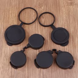 Binoculars Protective Rubber Objective Lens Caps 42mm/50mm Binocular Eyepiece Lens Cover Telescope Cover Lens Protection