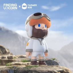 Farmer Bob Encounter In The Wild Series Anime Action Figure Guess Bag Ornament Figurines Home Decor Desktop Dolls Model Gift