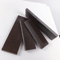 2pcs Space Board Flax Micarta Template Board Sheet Damascus Canvas Texture for DIY Knife Handle Craft Supplies