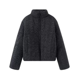 Parkas Jackets Women's Thick Warm Winter Coat zartins 2025 Outwear With Zipper Long Sleeve Knitted Jackets Woman Solid Coat Tops