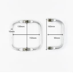 1-5Pcs Metal Kiss Clasp Purse Frame Cloud Bag Doctor Aluminium Tube Handle Buckle DIY Bags Clutch Handles Hardware Accessories