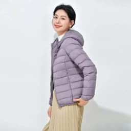 Women's Lightweight Casual Hooded Down Jacket Autumn Winter Minimalist Short Down Coats Female Solid Color Zipper Warm Outerwear