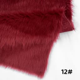 Fur Imitate Fabric 30x50cm Polyester Fiber Medium Thickness Woven Technics 2.5cm Long Fur Fabric Cosplay Fursuit Fur Material