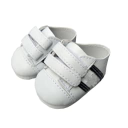 For 40 Cm Bebe Doll Shoes Sneackers Fits for 18 Inch Girl Doll Sport Shoes Baby New Born Doll Accessories