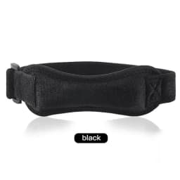 Knee Support Brace with Patellar Tendon Strap, Adjustable Shock Absorption Compression Sleeve for Basketball Running
