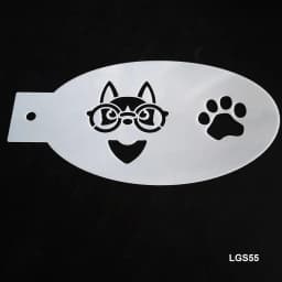 PET Stencil For Face Body Face Painting Paint Reusable Templates For Body Arts Cosplay Halloween Christmas Party