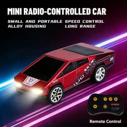 2026 Upgraded RC Car 1:64 Mini Alloy RC Drift Car Easy to Carry, 60mins Life. Exquisite Gift Box An Ideal Toy Gift for Children