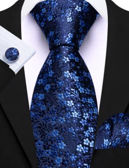 Elegant Spring Style Flower Men Tie Set Casual Wedding Business Necktie Hanky Cufflinks 3PCS Suit Accessories Mint Green Pink