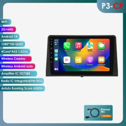 Android 14 Car Radio for Citroen Berlingo 2019 Peugeot Partner Rifter 2020 Opel Combo Multimedia Player 2Din 360 Cam Carplay Gps