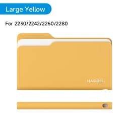 Hagibis M.2 SSD Enclosure 10Gbps USB 3.2 Gen 2 to NVMe PCI-E External Folder M.2 SSD Case for Laptops 2230/2242 /2260/2280 SSDs