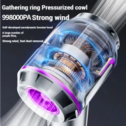 Car Vacuum Cleaner 998000PA Cordless Powerful Portable Mini Car Vacuum Cleaner for Home Handheld Blower Car Cleaner