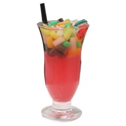1/2pcs Drink Ice Cream Cups Cocktail Glass Model Pretend Play Mini Food Fit Play House Toy Doll Accessories Dollhouse Miniature