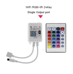 12V 24V LED Strip WIFI RGB RGBW Controller Android IOS APP Bluetooth-compatible Magic Home IR Control For RGB RGBW LED Strip