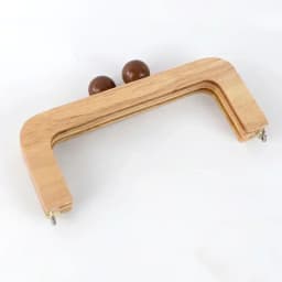 1/2Pcs Deepeel 20cm Bag Frame Wood Handle Wooden Bags Closure Kiss Clasp Purse Lock Buckles DIY Sewing Brackets Accessories
