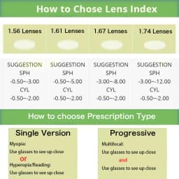 ZENOTTIC Titanium Progressive Prescription Glasses Men Square Anti Blue Light Photochromic Eyewear Optical Myopia Eyeglasses