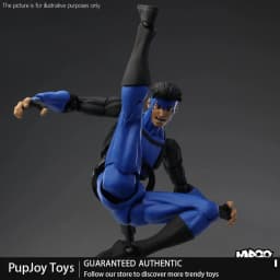 New Mess Toys Invincible Mark Grayson Classic First Suit Blue-Black New Suit Toys Gifts Collectibles Action Figure For Hobbyist
