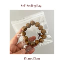 10/20 Pieces Self-sealing Bracelet Earrings Plastic Transparent Jewelry Gift Storage PVC Bag For Small Business Customize Logo