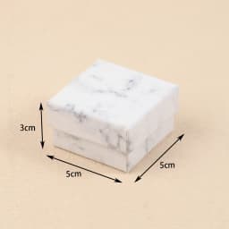 1Pcs Ink Cloud/Marble/Internet Celebrity Paper Box Kraft Paper Handbag Charm Bracelet Necklace Pendant Jewelry Display Gift Box
