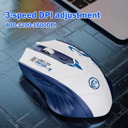 6 Buttons 2.4G Wireless Mouse Bluetooth 5.4 Mouse Dual-Mode Rechargeable Mice 1600 DPI Office Mouse Gaming Mouse For PC Laptop