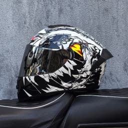 LVS-701 Safety Motorcycle Helmets Full Face Dual Lens Racing Helmet Strong Resistance Off Road Helmet DOT Approved