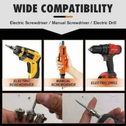 1/2pcs Strong Magnetic Screwdriver Bit Set 25/50mm For Phillips Electronic Screwdriver Bits For Plasterboard Drywall Screw Drive