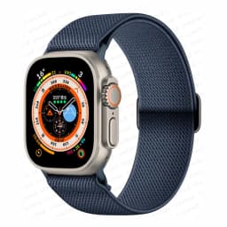 Scrunchie Strap for Apple watch band 40mm 44mm 41mm 45mm 38mm 49mm 45 mm Elastic Nylon bracelet iWatch series 8 se 7 6 5 3 Ultra