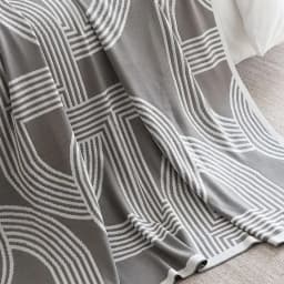 Nordic Geometric Knitted Blanket for Beds Modern Simplicity Sofa Cover Luxury Throw Blanket Home Decor Bed End Towel Soft Shawl