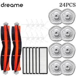 Dreame Bot W10 W10pro Vacuum Cleaner Accessories Main Side Brush HEPA Filter Mop Cloth Rag Spare Parts
