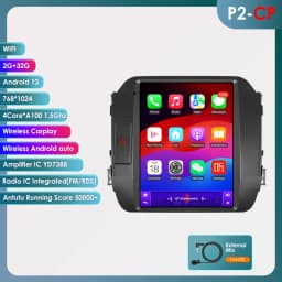 OSSURET 9.7'' Android 13 Car Radio For KIA Sportage 3 2010-2016 Multimedia Stereo Vertical Screen Carplay 2din Panoramic Camera