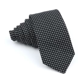 Cotton Men's Dots Neck Tie Classic Skinny Tie For Men Red Pink Black White Wedding Party Fashion Casual Man Business Cravat Gift