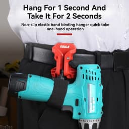 High Quality Tool Quick Hanger with Lock Metal Hook for Electric Drill Electric Wrench Hand Tools