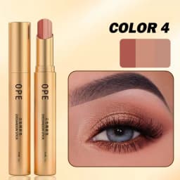 High-Temperature Resistant Makeup OPE Triple Color Eyeshadow Stick Commuting and Dating Eye-Enhancing Eyeshadow Pencil