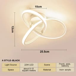 Nordic Modern Minimalist Corridor LED Ceiling Light Home Lighting Decor Corridor Balcony Entrance Lighting Lamps for Living Room