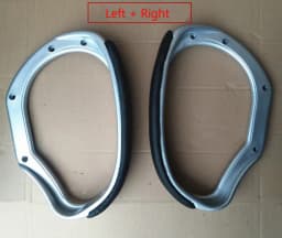 Chair Armrests for Swivel Lifting Computer Chairs Office Stool Chair Handle Bracket Plastic Armrest Office Furniture Accessories