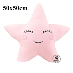Shy Sky Plush Throw Pillow Stuffed Cloud Moon Star Water Drop Soft Cushion Pink White Grey Colorful Back Support Plushie Decor