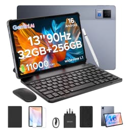 DOOGEE U13 2 in 1 Tablet PC Android 16 13 inch 32GB(6+26) 256GB Gemini AI 11000mAh Battery Widevine L1 Support Tablet PC New