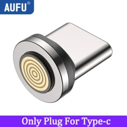 AUFU 240W Magnetic Type C Cable PD3.1 for MacBook Samsung Xiaomi iPhone 180° Rotating 5A Fast Charging USB C Magnet Charger Wire