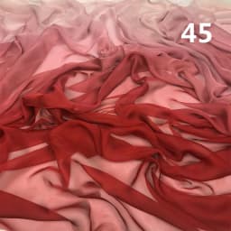 Rainbow Gradient Color Chiffon Fabric 30D Organza Tulle Fabric For Diy Ancient Style Hanfu Wedding Dress Stage Party Decor
